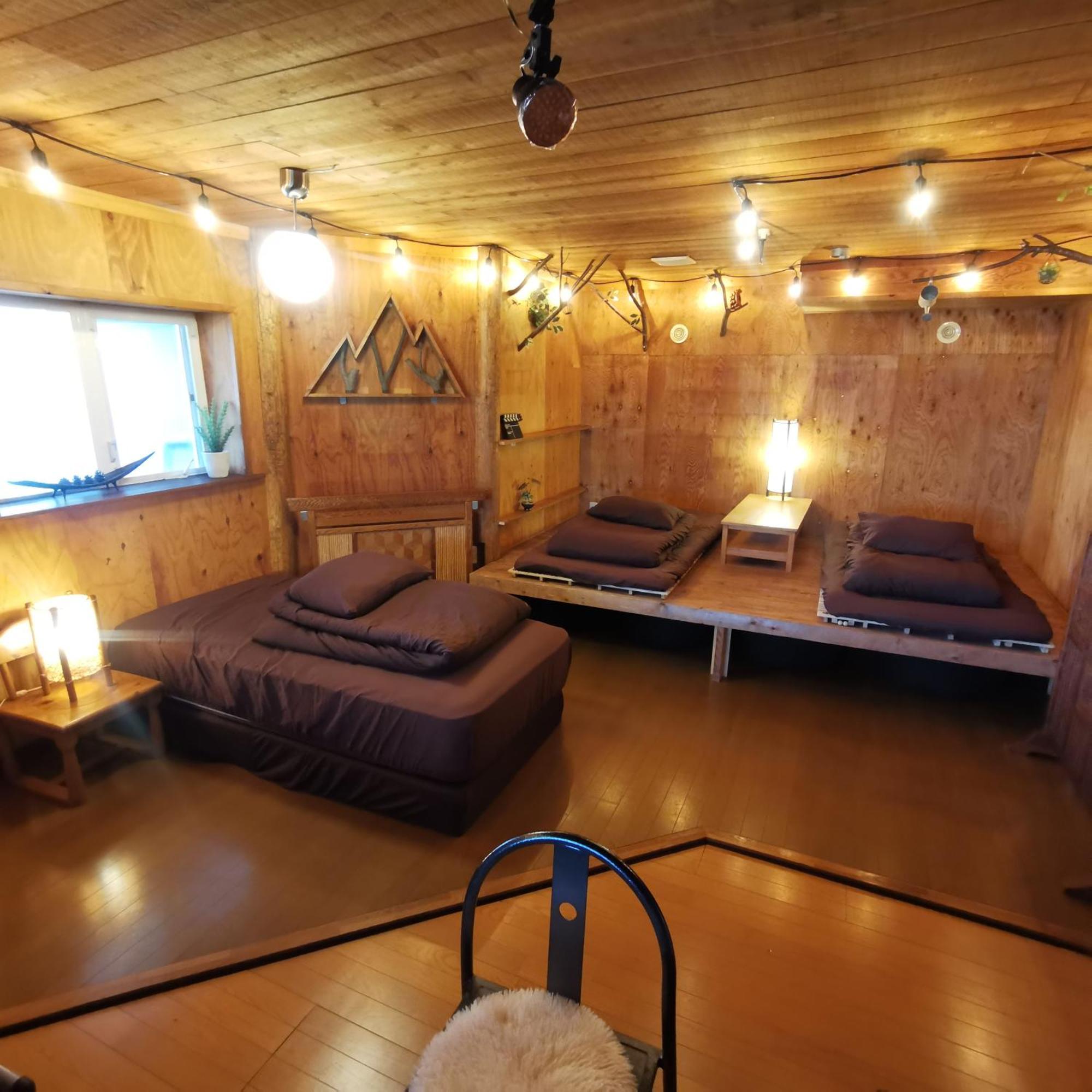 Sapporo Luxury Log House 5Brm Max 18Ppl 4 Free Parking Villa Ruang foto