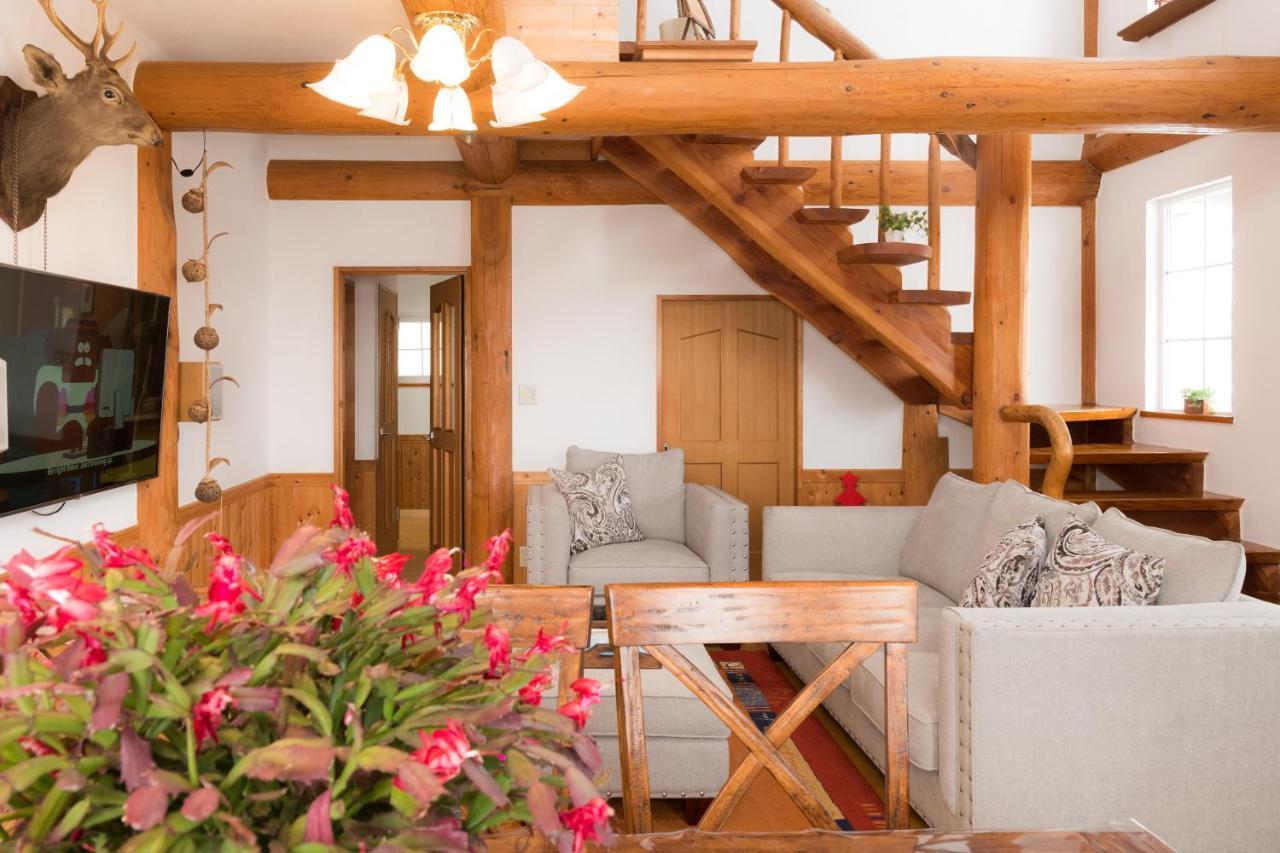 Sapporo Luxury Log House 5Brm Max 18Ppl 4 Free Parking Villa Bagian luar foto