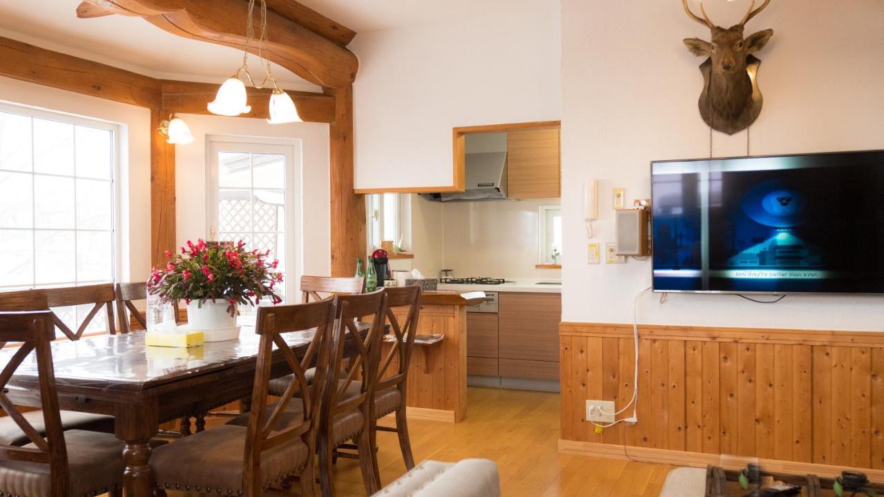 Sapporo Luxury Log House 5Brm Max 18Ppl 4 Free Parking Villa Bagian luar foto